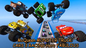 McQueen MONSTER TRUCK: CARS 3 RACING Hero FABULOUS APK تصویر نماگرفت #1