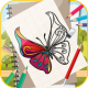 Learn To Draw Colorful Butterfly Step by Step APK