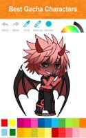 Gacha Anime Coloring Book & Drawing Pages APK صورة لقطة الشاشة #7