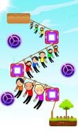 Rope Zipline Rescue - Rope Puzzle Game APK スクリーンショット画像 #2