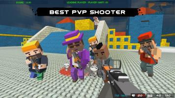 GunGame shooting warfare: blocky gangster APK صورة لقطة الشاشة #5