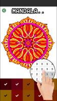 Mandala Cross Stitch Color By Number APK Gambar Screenshot #8