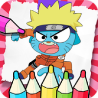 Gambulll Coloring Darwin's Kids Book APK icône