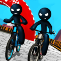 Spider Stickman BMX Fearless Bicycle Stunts Apk