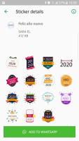 WAStickerApps Happy New Year Stickers APK 스크린샷 이미지 #5