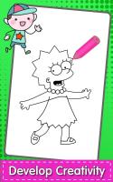 Coloring Book For The Simpson APK 螢幕截圖圖片 #2