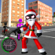 Santa Claus Stickman Rope Hero Gangstar Snowman APK