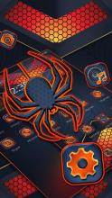 Orange Black Spider Theme APK Download for Android