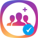 Get Real Followers for Instagram whit hashtag plus APK