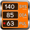 Blood Pressure App : BP Average Info Tracker Diary Application icon