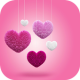 Pink Love Heart Launcher Theme APK