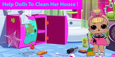 Cute Dolls Makeover House APK 螢幕截圖圖片 #4