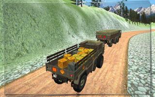 Army Truck Cargo Mission Drive APK صورة لقطة الشاشة #5