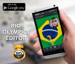 Olympics 2016 Flag photo APK Download for Android