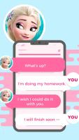 Chat With Elsa  - Princesses chat Simulator APK צילום מסך #5