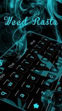 Weed Rasta BLUE keyboard APK Download for Android