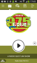 Rádio Eden FM 97,5 APK Download for Android