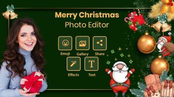 Merry Christmas Photo Editor APK صورة لقطة الشاشة #1