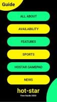 Hotstar Live TV Shows HD-TV Movies Free VPN Guide APK 屏幕截图图片 #5