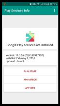 Play Services Info APK Download for Android