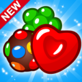 Candy &amp; Jelly Pop : Match 3 Tasty Crush Puzzle Apk