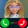 Fake call with most beautiful girl in the world Game icon