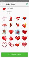 WaStickerApps Romantic 💕 Love Stickers 2020 APK ภาพหน้าจอ #8