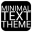 Minimal Text THEME - FREE Download on Windows