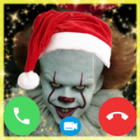 Fake-Call-Noël-Pennywise APK 電影海報圖片