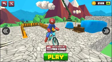 Spider Stickman BMX Fearless Bicycle Stunts APK Download for Android