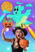 Rainbow Glitter Coloring Book Halloween APK Download for Android