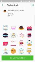 WAStickerApps Happy New Year Stickers APK 스크린샷 이미지 #4