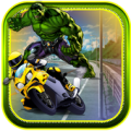 Super Hero Hulk Racing Apk