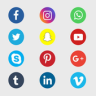 Social media app All In one Application icon