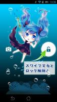 ロック画面アプリ 初音ミク(はつねみく)[ボーカロイド] APK 屏幕截图图片 #5