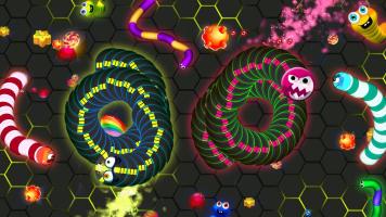 Worms Voracious Zone .io - Slithering Mask APK 屏幕截图图片 #4