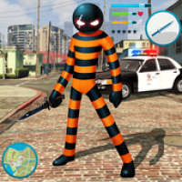 US Stickman Prisoner APK Covergestaltung