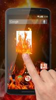 Fire Screen Prank- Fire in Phone with Fire Sound APK Gambar Screenshot #3