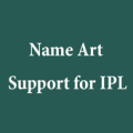 Name Art Support for IPL (Unreleased) Apk