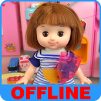 Baby Doll Cooking and Children Songs Offline APK icône