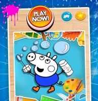 Coloring Book Pep Pig Game APK 屏幕截图图片 #1