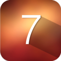 iLauncher 7 Lockscreen APK 포스터