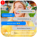 fake call and chat with Rebecca - prank Apk