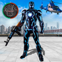 Black Iron Rope Hero City Gangstar Mafia APK ภาพหน้าปก