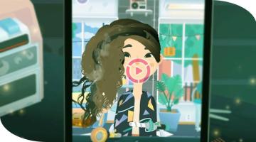 Gameplay Toca~ Hair Salon APK 屏幕截图图片 #6