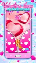 Valentine Love Zip Lock Screen APK Download for Android