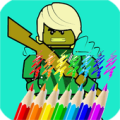 Ninja Coloring Book for Kids Apk