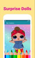 Captura de pantalla de Drawing Cute Surprise Doll APK #3