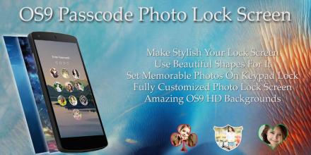 OS9 Passcode Photo Lock screen APK Download for Android