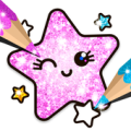 Kawaii Coloring Book Sparkle Apk